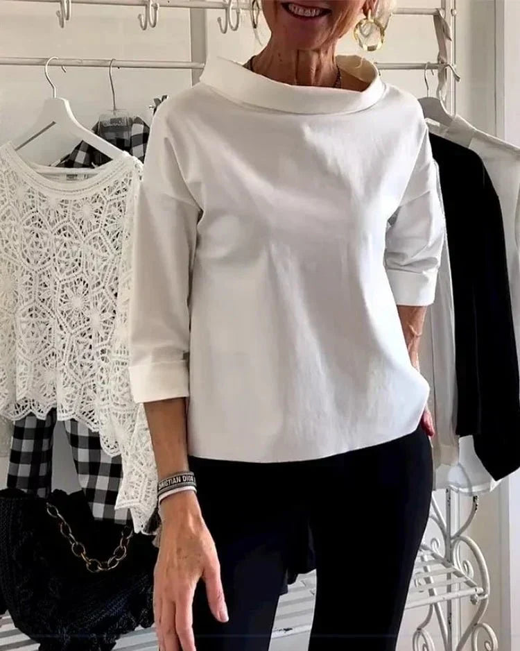Brenda | Half Turtleneck Top